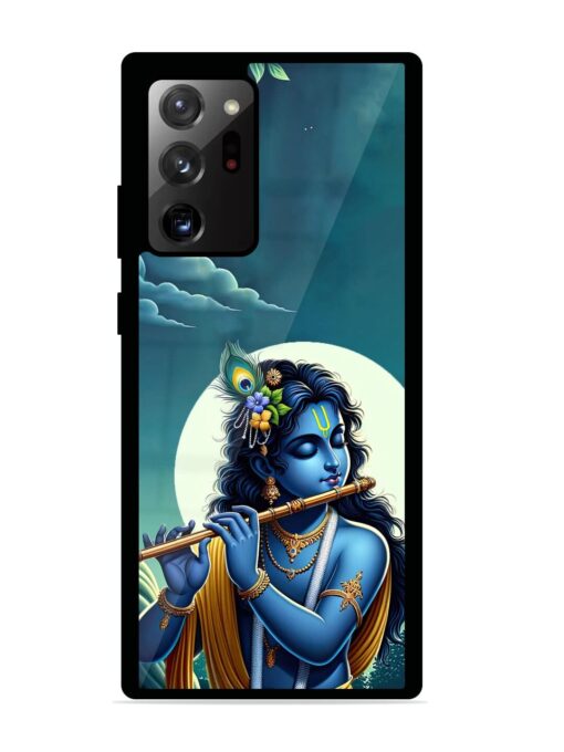 Krishna's Divine Flute Glossy Metal Phone Cover for Samsung Galaxy Note 20 Ultra Zapvi