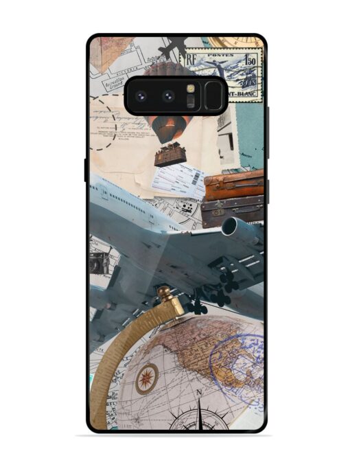 Adventure Awaits Glossy Metal Phone Cover for Samsung Galaxy Note 8