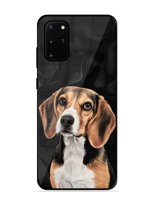 Beagle Portrait Glossy Metal Phone Cover for Samsung Galaxy S20 Plus Zapvi