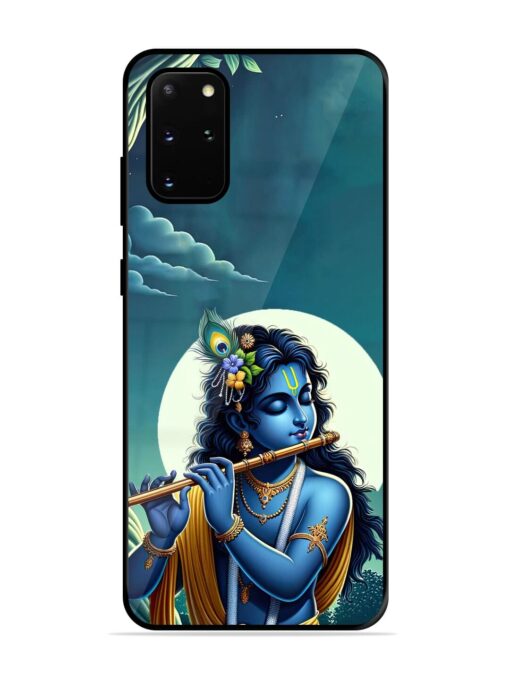 Krishna's Divine Flute Glossy Metal Phone Cover for Samsung Galaxy S20 Plus Zapvi