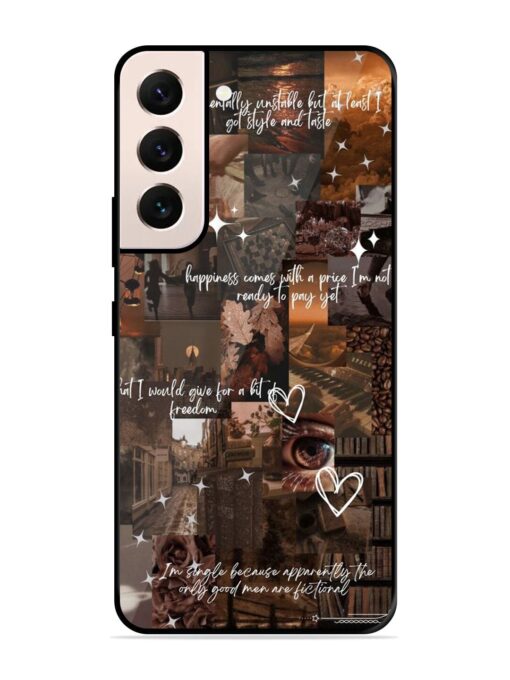 Melancholy Aesthetic Glossy Metal Phone Cover for Samsung Galaxy S21 (5G) Zapvi