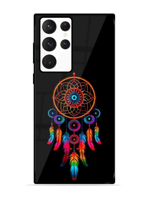 Dreamcatcher Glossy Metal Phone Cover for Samsung Galaxy S22 Ultra Zapvi