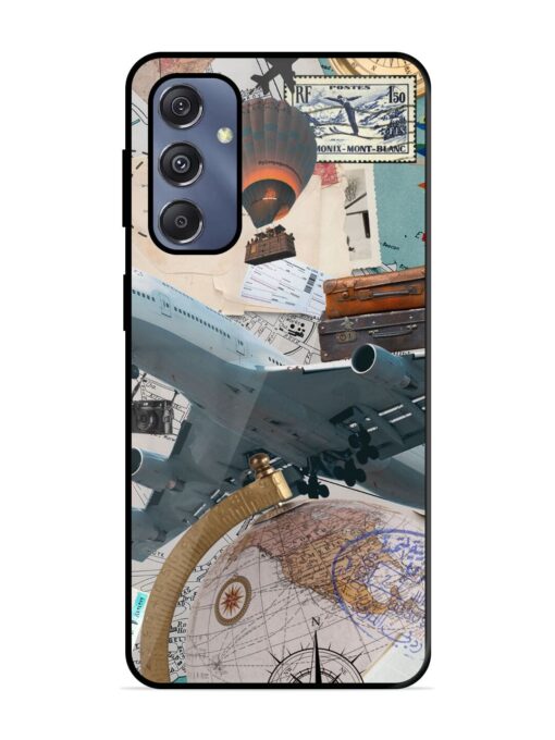 Adventure Awaits Glossy Metal Phone Cover for Samsung Galaxy S23 Fe (5G) Zapvi