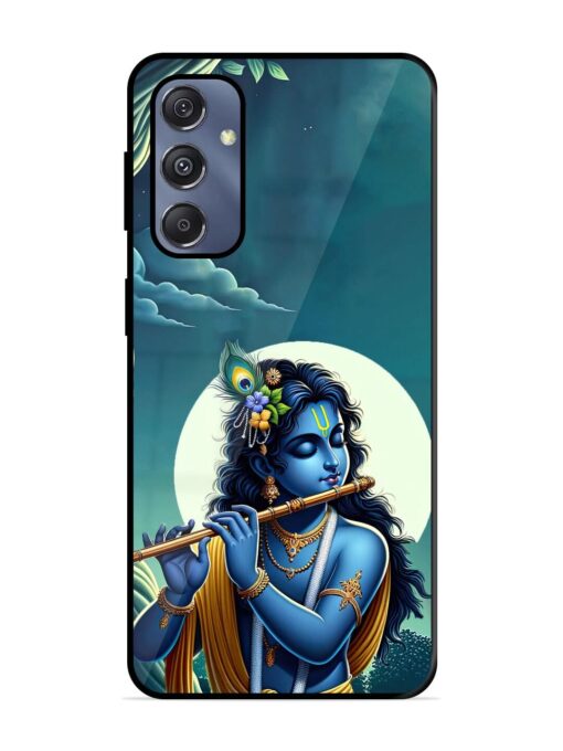 Krishna's Divine Flute Glossy Metal Phone Cover for Samsung Galaxy S23 Fe (5G) Zapvi