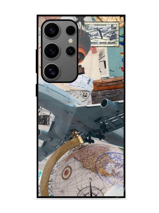 Adventure Awaits Glossy Metal Phone Cover for Samsung Galaxy S24 Ultra (5G) Zapvi