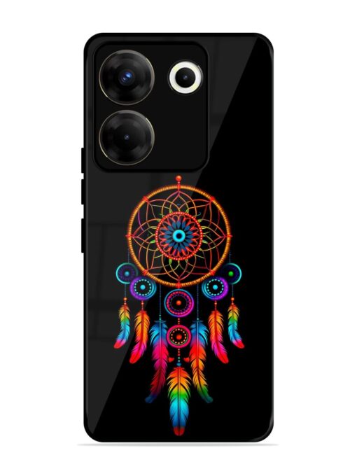 Dreamcatcher Glossy Metal Phone Cover for Tecno Camon 20 Pro (5G) Zapvi