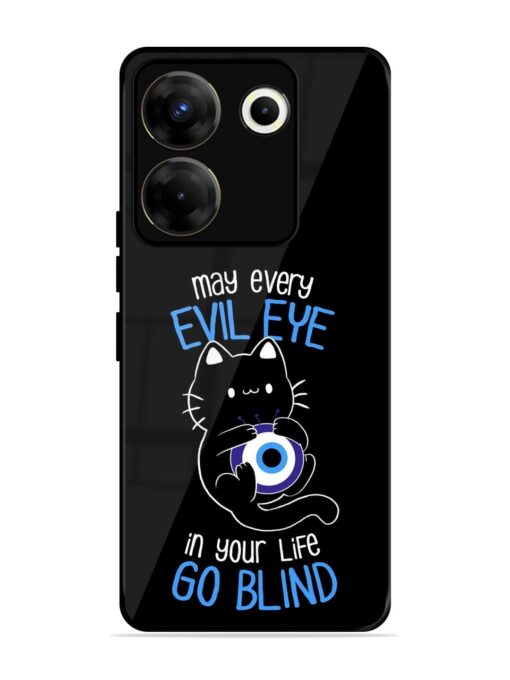 May every evil eye in your life go blind Glossy Metal Phone Cover for Tecno Camon 20 Pro (5G)