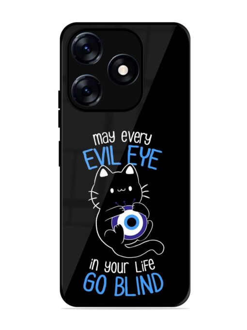 May every evil eye in your life go blind Glossy Metal Phone Cover for Tecno Spark 10 (5G) Zapvi