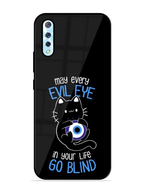 May every evil eye in your life go blind Glossy Metal Phone Cover for Vivo S1 Zapvi