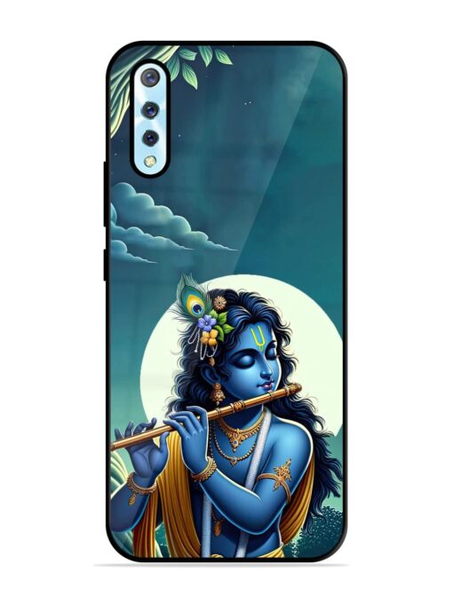 Krishna's Divine Flute Glossy Metal Phone Cover for Vivo S1