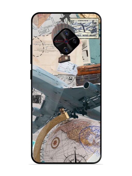 Adventure Awaits Glossy Metal Phone Cover for Vivo S1 Pro Zapvi