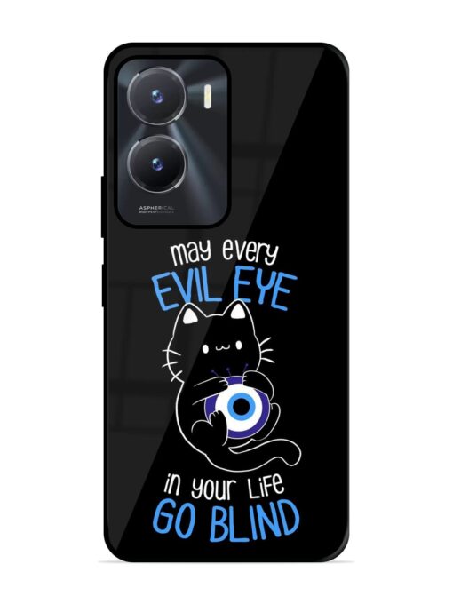 May every evil eye in your life go blind Glossy Metal Phone Cover for Vivo T2X (5G)