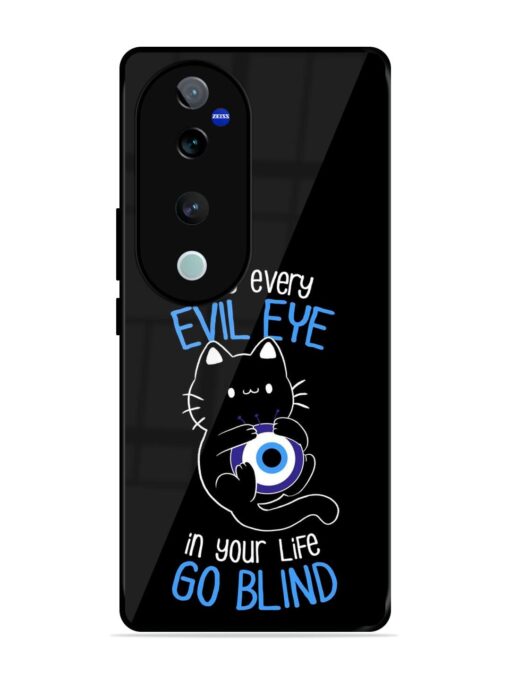 May every evil eye in your life go blind Glossy Metal Phone Cover for Vivo T3 Ultra (5G)