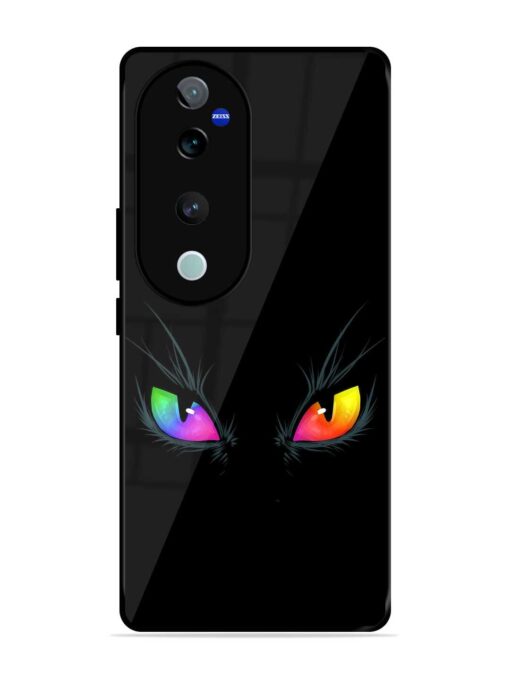 Cat Eyes Glossy Metal Phone Cover for Vivo T3 Ultra (5G)