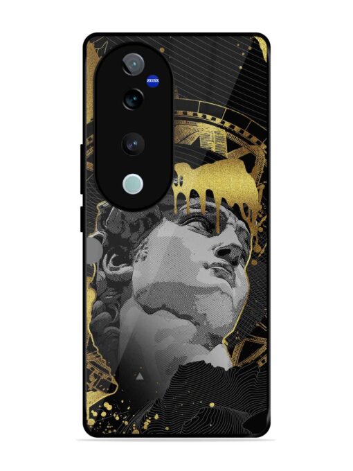 Roman Face Glossy Metal Phone Cover for Vivo T3 Ultra (5G)