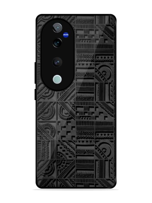 Seamless Pattern Glossy Metal Phone Cover for Vivo T3 Ultra (5G)