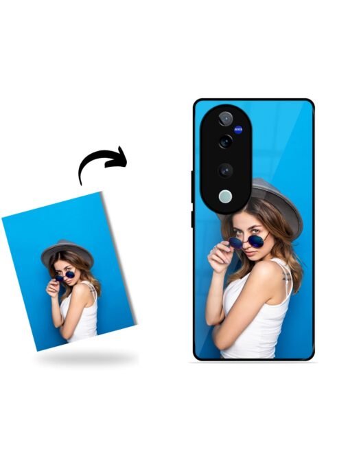 Custom Photo Printed Glossy Metal Phone Cover for Vivo T3 Ultra (5G)