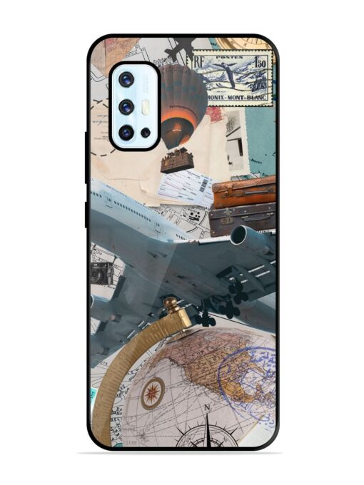 Adventure Awaits Glossy Metal Phone Cover for Vivo V17