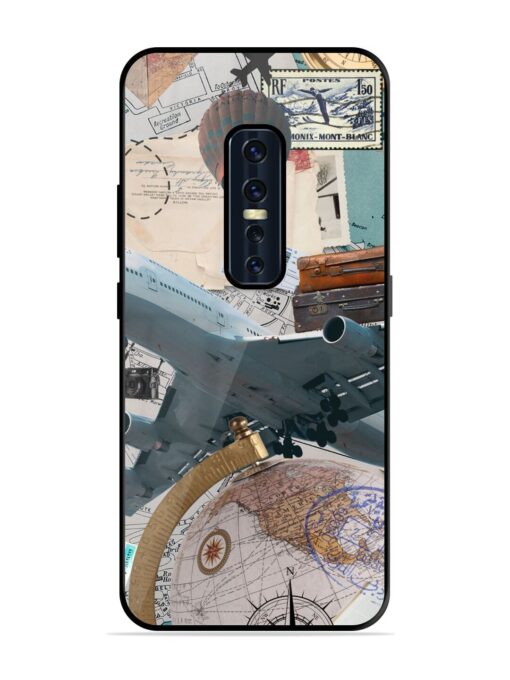 Adventure Awaits Glossy Metal Phone Cover for Vivo V17 Pro Zapvi