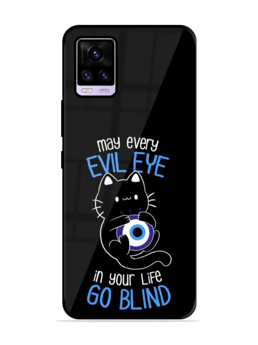 May every evil eye in your life go blind Glossy Metal Phone Cover for Vivo V20 Zapvi