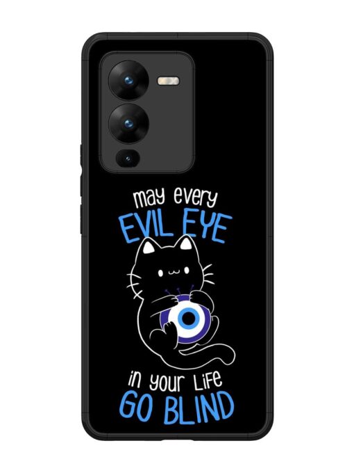 May every evil eye in your life go blind Glossy Metal Phone Cover for Vivo V25 Pro (5G) Zapvi