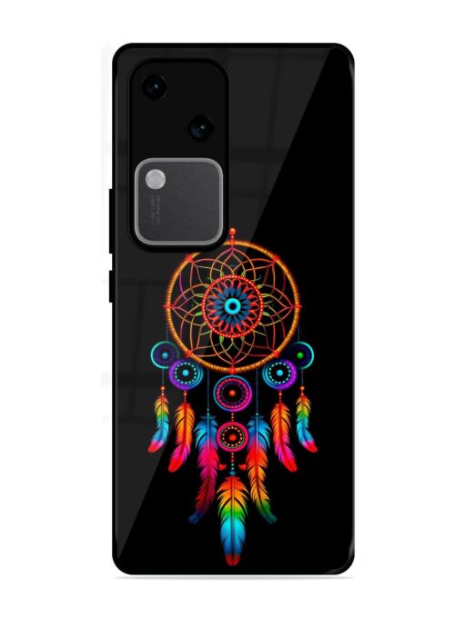 Dreamcatcher Glossy Metal Phone Cover for Vivo V30 (5G)