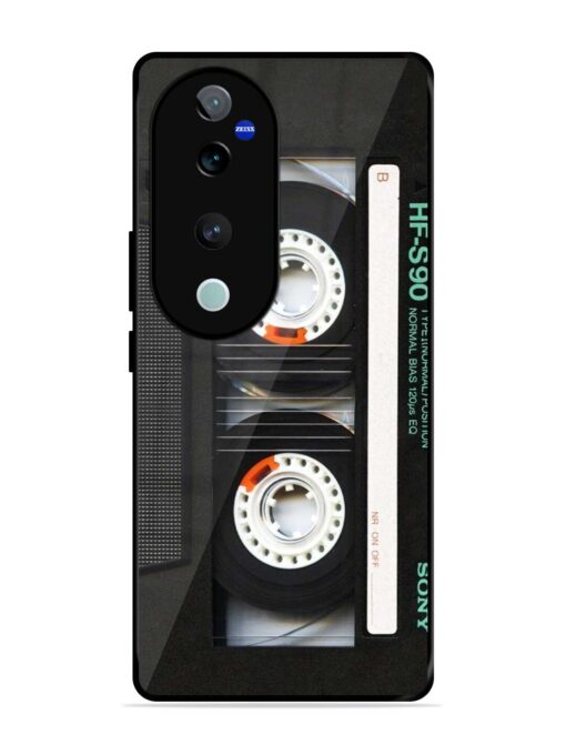 Sony Hf-S90 Cassette Glossy Metal Phone Cover for Vivo V40 (5G)