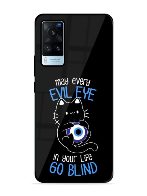 May every evil eye in your life go blind Glossy Metal Phone Cover for Vivo X60 Zapvi