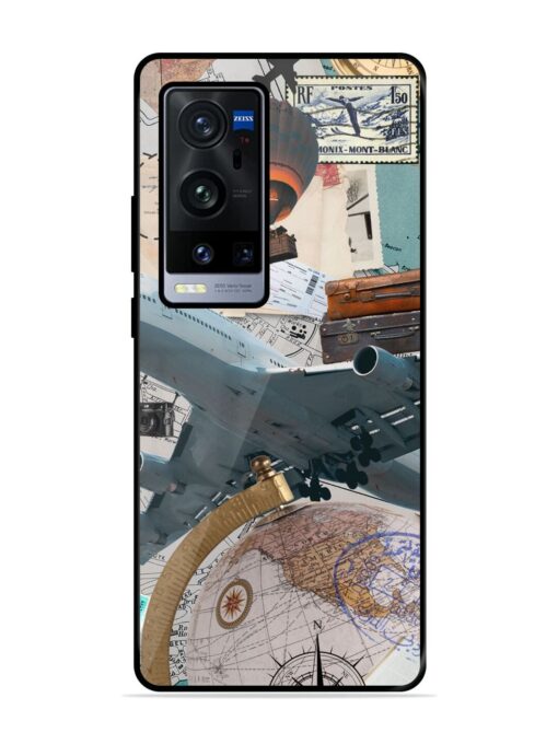 Adventure Awaits Glossy Metal Phone Cover for Vivo X60 Pro Plus Zapvi