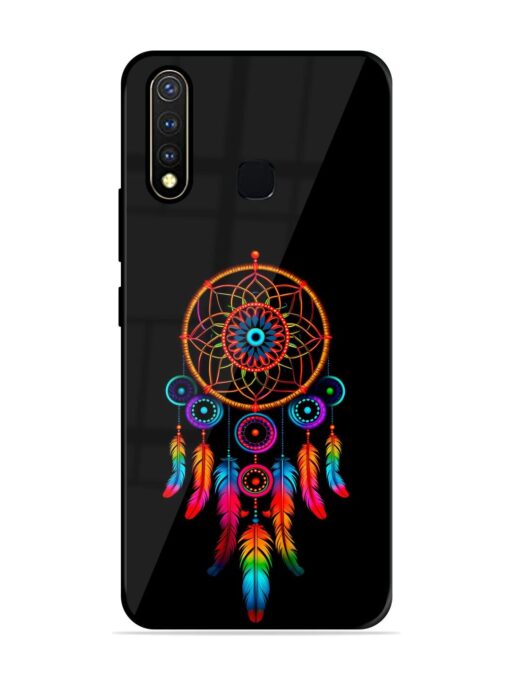 Dreamcatcher Glossy Metal Phone Cover for Vivo Y19 Zapvi