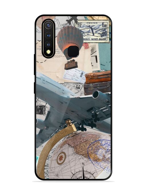 Adventure Awaits Glossy Metal Phone Cover for Vivo Y19 Zapvi