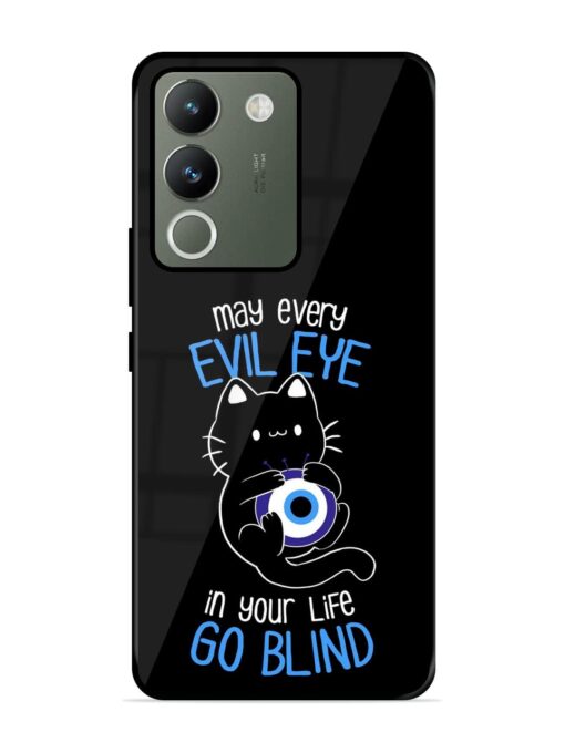 May every evil eye in your life go blind Glossy Metal Phone Cover for Vivo Y200 (5G) Zapvi