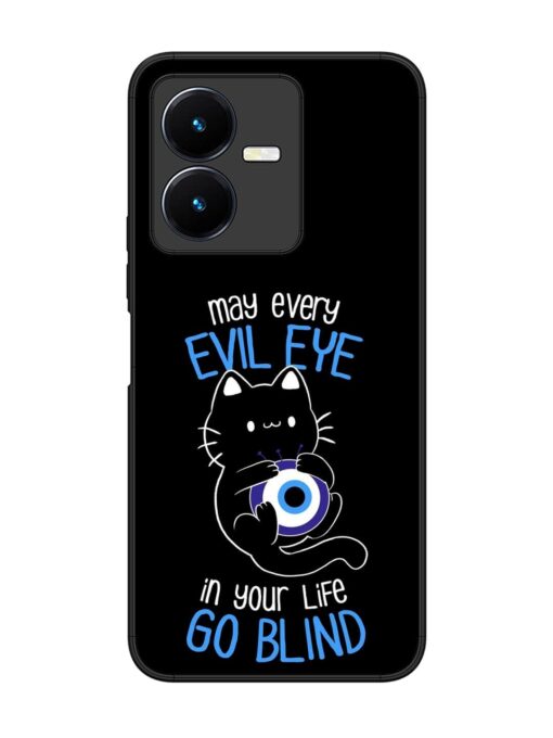 May every evil eye in your life go blind Glossy Metal Phone Cover for Vivo Y22 Zapvi