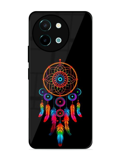 Dreamcatcher Glossy Metal Phone Cover for Vivo Y38 (5G)