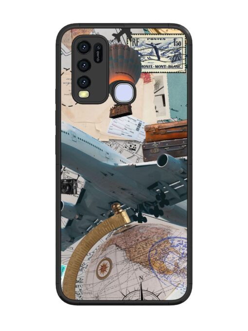 Adventure Awaits Glossy Metal Phone Cover for Vivo Y50 Zapvi