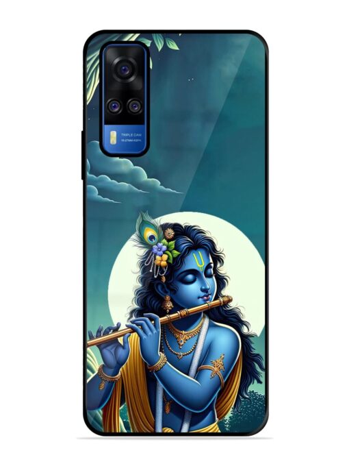 Krishna's Divine Flute Glossy Metal Phone Cover for Vivo Y51A Zapvi