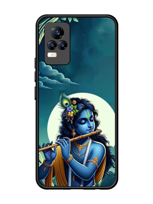 Krishna's Divine Flute Glossy Metal Phone Cover for Vivo Y73