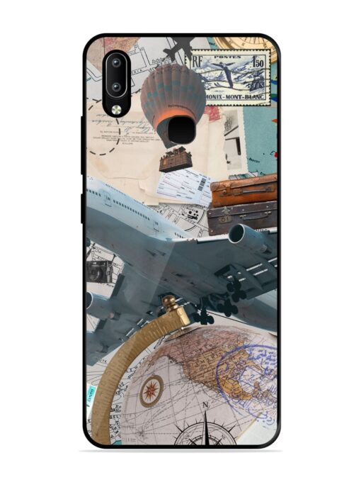 Adventure Awaits Glossy Metal Phone Cover for Vivo Y91 Zapvi