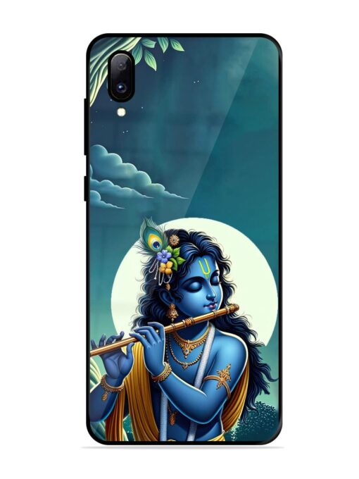 Krishna's Divine Flute Glossy Metal Phone Cover for Vivo Y97