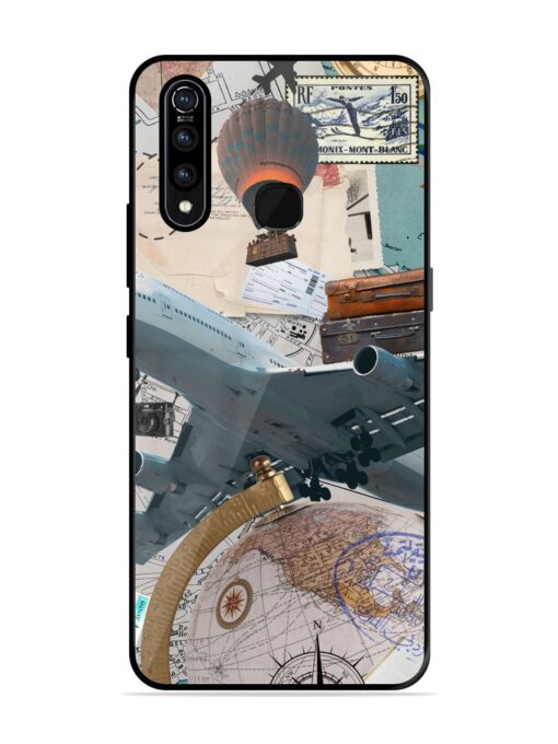 Adventure Awaits Glossy Metal Phone Cover for Vivo Z1 Pro