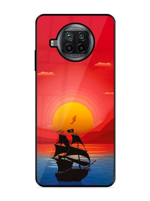 Sunset Sail Glossy Metal Phone Cover for Xiaomi Mi 10I (5G)