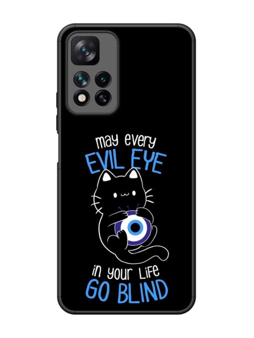 May every evil eye in your life go blind Glossy Metal Phone Cover for Xiaomi Mi 11I Hypercharge (5G)