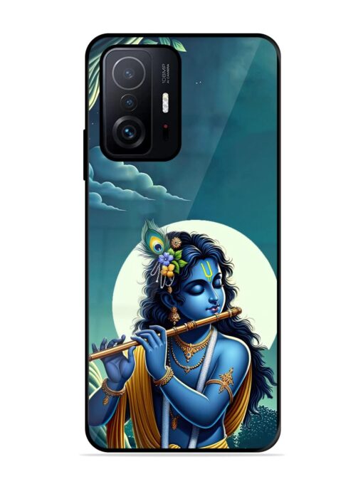 Krishna's Divine Flute Glossy Metal Phone Cover for Xiaomi Mi 11T Pro (5G)