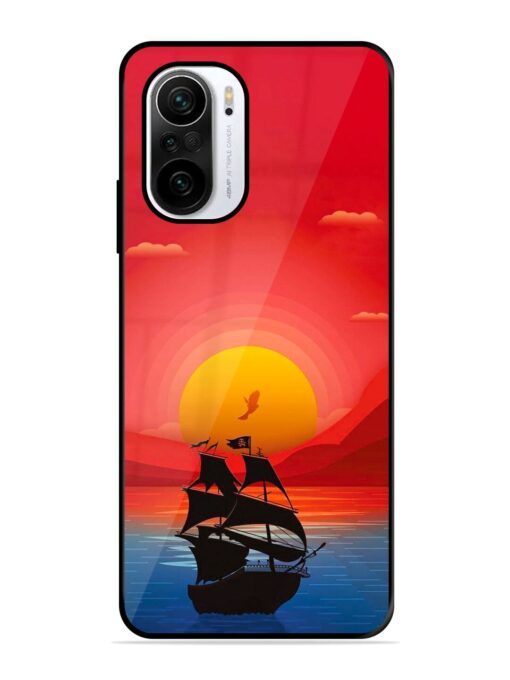 Sunset Sail Glossy Metal Phone Cover for Xiaomi Mi 11X (5G) Zapvi