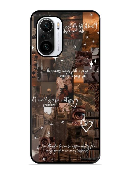 Melancholy Aesthetic Glossy Metal Phone Cover for Xiaomi Mi 11X (5G) Zapvi