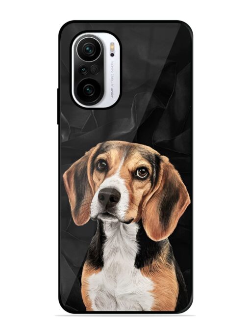 Beagle Portrait Glossy Metal Phone Cover for Xiaomi Mi 11X (5G) Zapvi