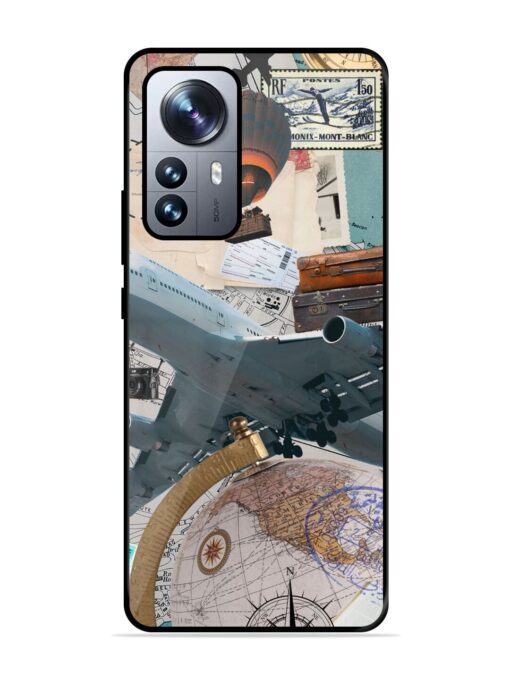 Adventure Awaits Glossy Metal Phone Cover for Xiaomi Mi 12 Pro (5G)