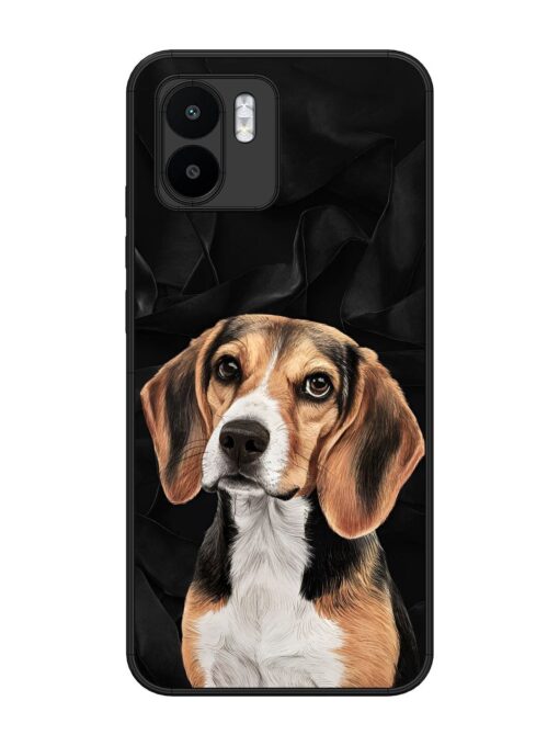 Beagle Portrait Glossy Metal Phone Cover for Xiaomi Mi A1 Zapvi