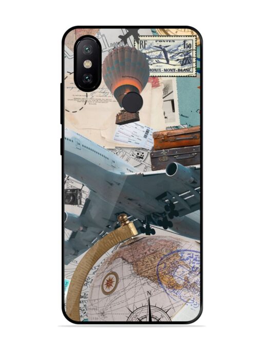 Adventure Awaits Glossy Metal Phone Cover for Xiaomi Mi A2