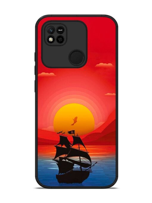 Sunset Sail Glossy Metal Phone Cover for Xiaomi Redmi 10A